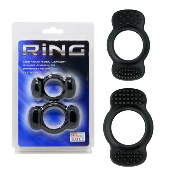 BAILE - Men's Delay Ring (2Pcs)